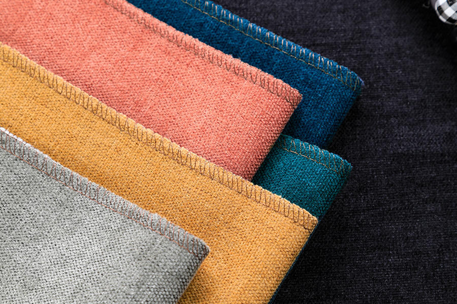 Plain weaved fabric for sofa linen fabric